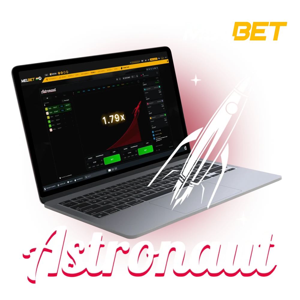 Melbet Astronaut &ndash; Play the Popular Crash Game Online in India