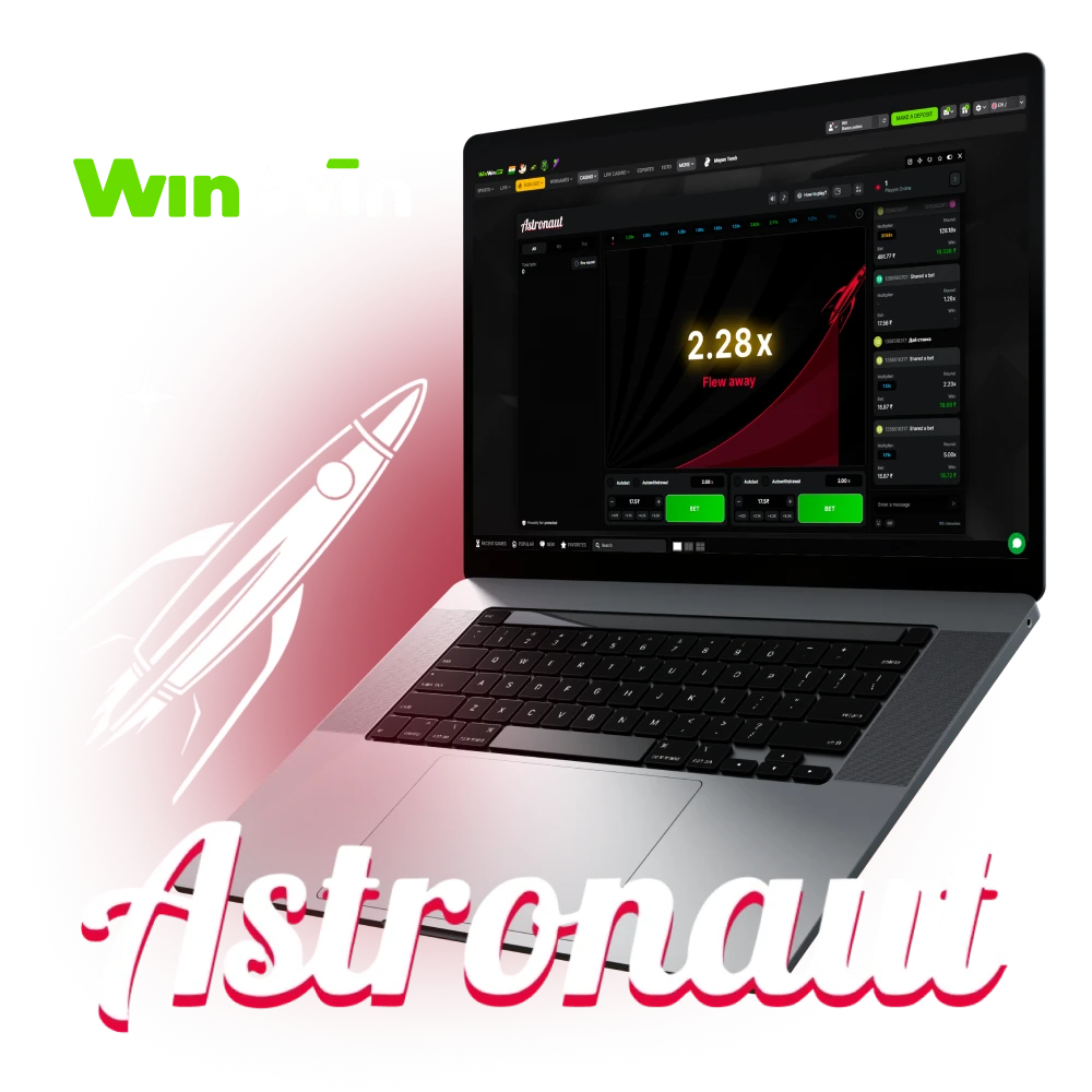 WinWin Astronaut &ndash; Play the Popular Crash Game Online in India