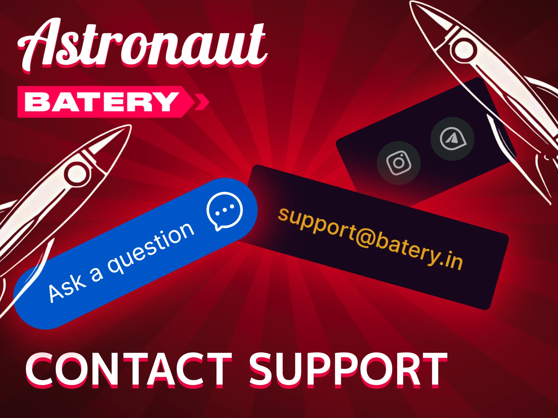How to Contact Batery Support for Astronaut Players