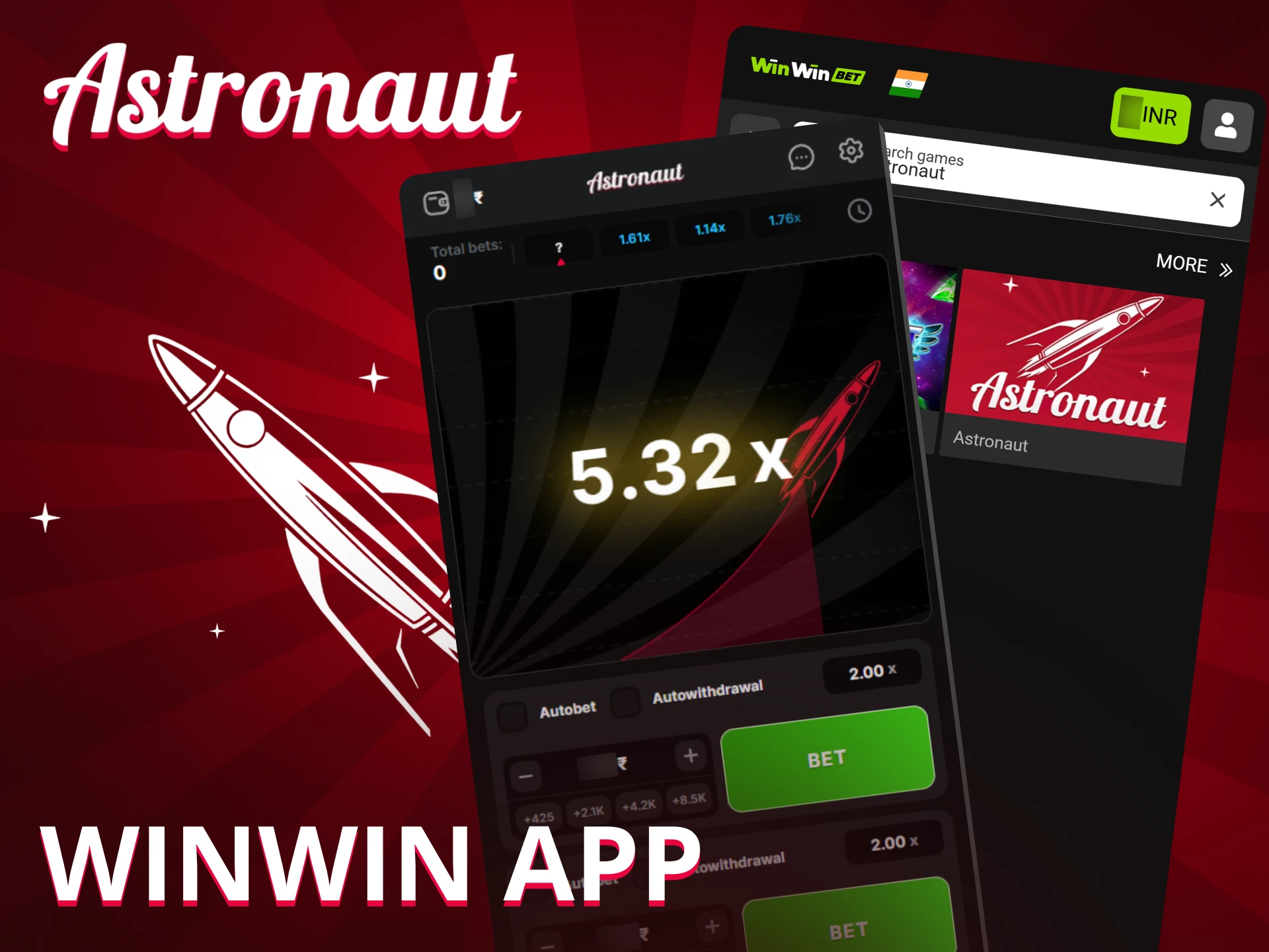 Astronaut on WinWin App